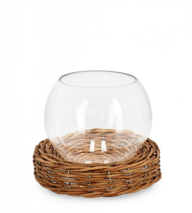 Vaza Lolly Natur din Sticla D21 [1]