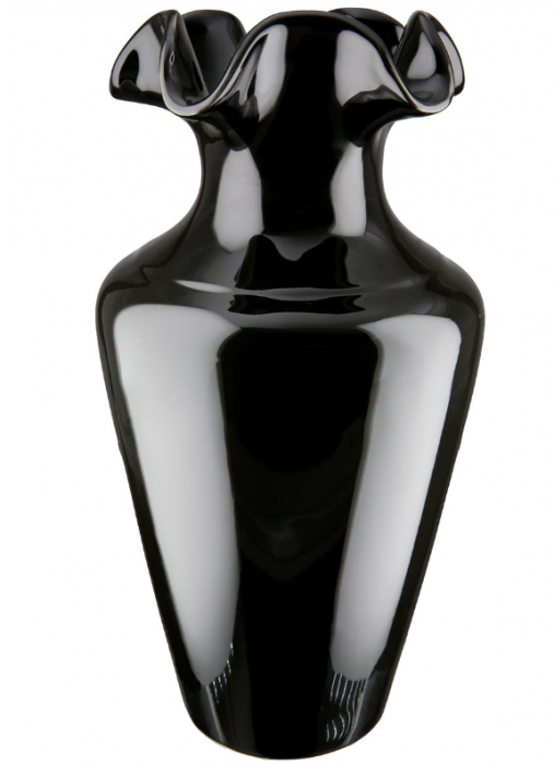 Vaza IRINA, sticla, negru, 32,5 cm [2]