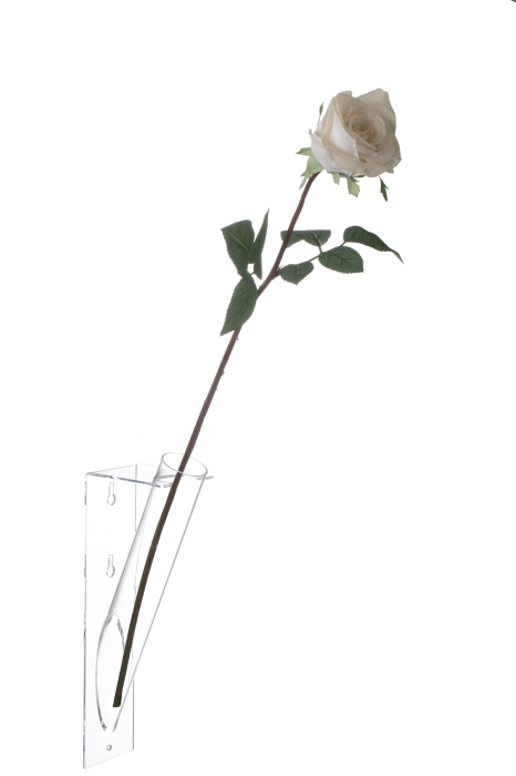 Vaza, Material sintetic, Transparent, 26x6.5x9.5 [2]