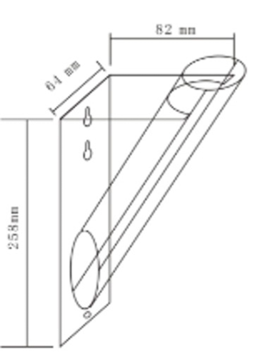 Vaza, Material sintetic, Transparent, 26x6.5x9.5 [3]