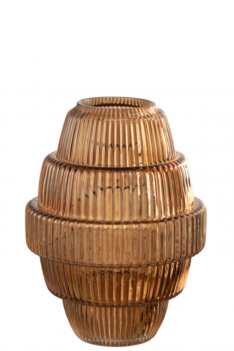 Vază, Max Sticlă, Maro M, L 23| W 23| H 30 cm [1]