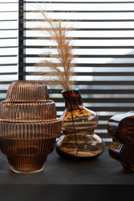 Vază, Max Sticlă, Maro M, L 23| W 23| H 30 cm [3]