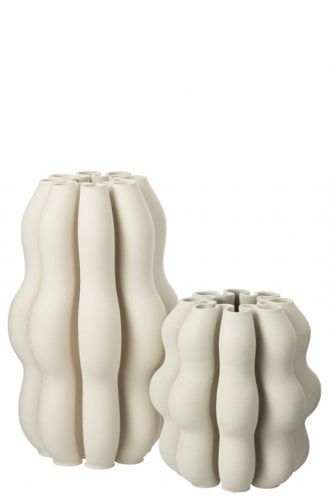 Vază, Naos ceramică, Bej M, L 23| W 23| H 40 cm [2]