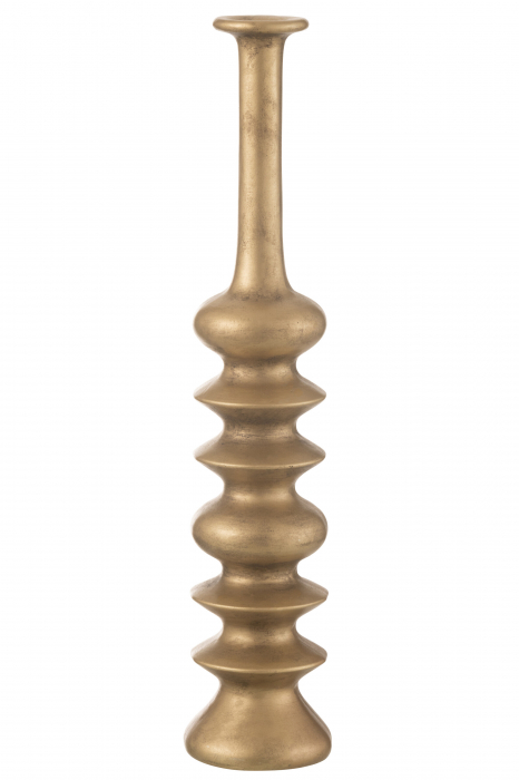 Vază, Nebu ceramică, Gold L, L 12.5| W 12.5| H 60 cm [1]
