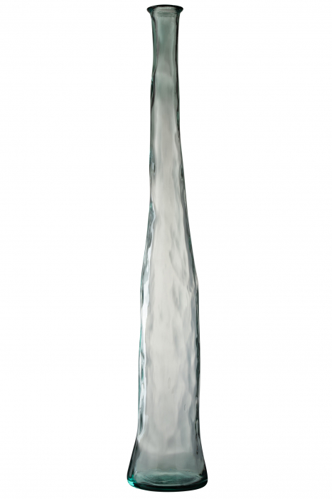 Vaza Noah, Sticla, Transparent, 18x18x120 cm