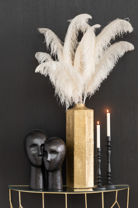 Vază, Octogon metal, Gold L, L 30| W 30| H 55 cm [3]