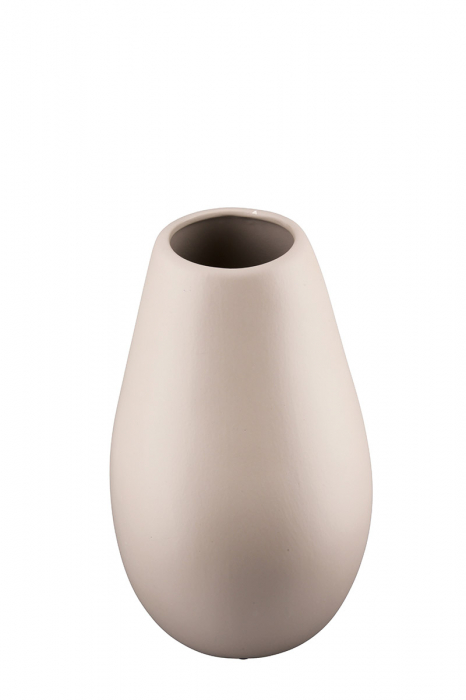 Vaza Organic, Ceramica, Alb, 17x19x29 cm