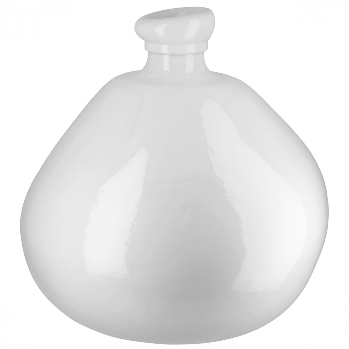Vază, organică, sticlă, albă, PU 1, H 32 cm, D 32 cm [2]