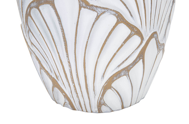 Vaza Panama, Rasina, Alb, 55x18.5x18.5 cm [5]