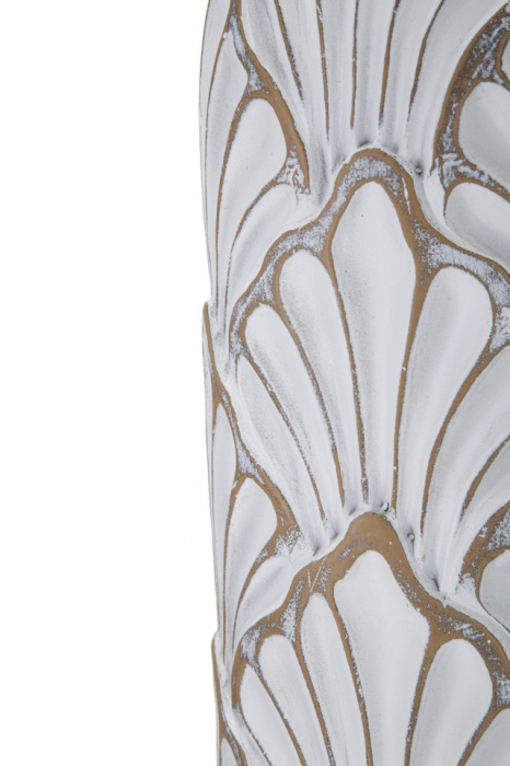 Vaza Panama Tall, Rasina, Alb, 74x15.5x15.5 cm [4]