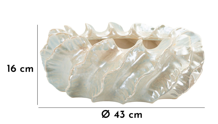 Vaza, Perly cm ø 43x16 [7]