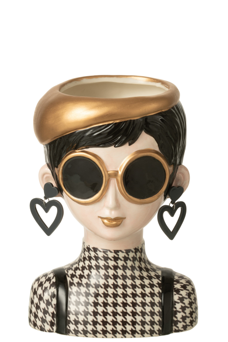 Vaza pied-de-poule, Margo, multicolora, S [1]