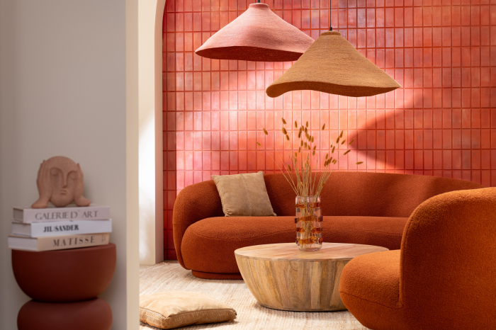 Vază, Pietriș Sticlă Chihlimbar/Transparent M, L 17| W 17| H 32 cm [3]