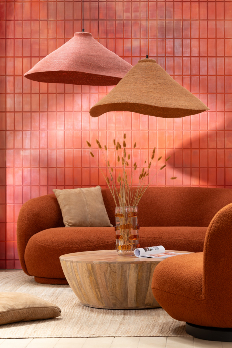 Vază, Pietriș Sticlă Chihlimbar/Transparent M, L 17| W 17| H 32 cm [6]