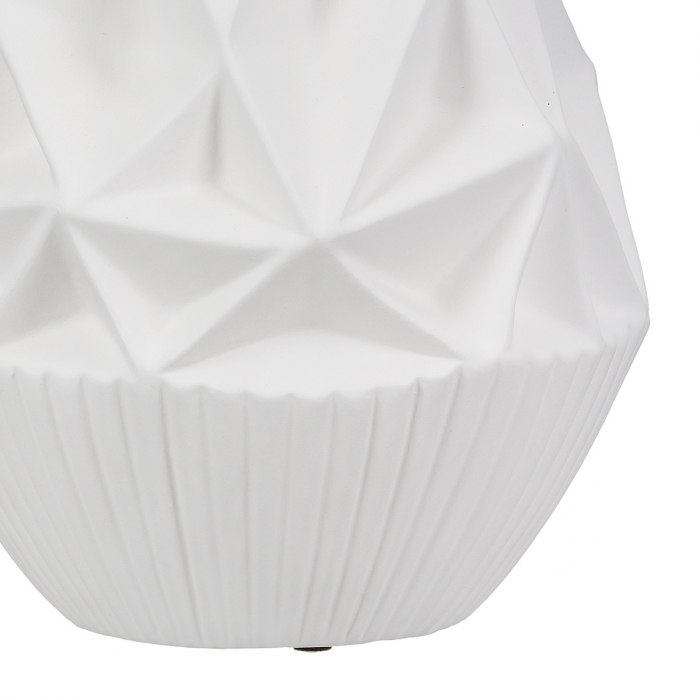 Vaza, Pisa, Ceramica, alba, PU 2, H. 24,5 cm, D. 21 cm [4]