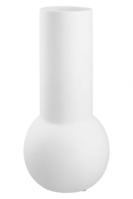 Vaza Quantum, Ceramica, Alb, 42x18.5 cm [2]