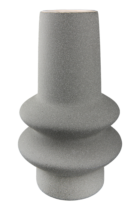 Vaza, "Radon", Ceramica, bej, gri, PU 4, 2 asortate, H 19,5 cm, A. 11 cm [4]