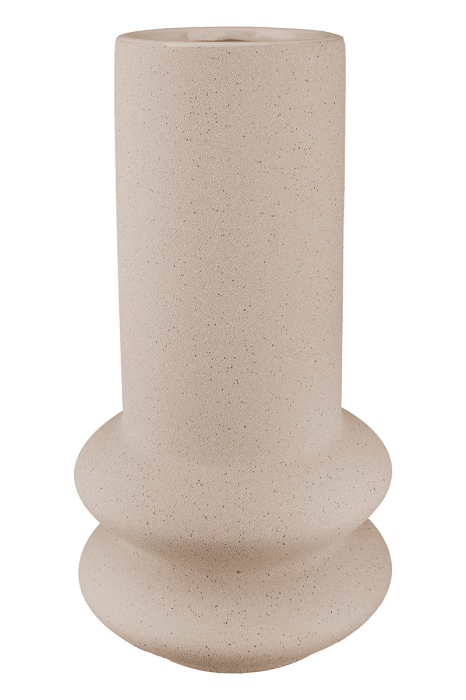 Vaza, "Radon", Ceramica, bej, gri, PU 4, 2 asortate, H 24,5 cm, A. 13 cm [2]