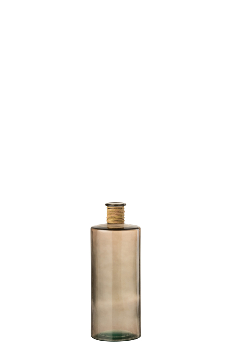 Vaza Safari, Sticla, Maro, 15x15x40.5 cm [2]