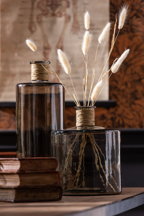 Vaza Safari, Sticla, Maro, 15x15x40.5 cm [1]