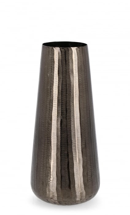 Vaza Shaped, Aluminiu, Antracit, 19x45 cm