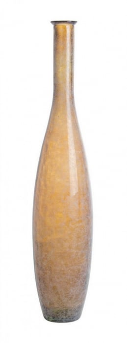 Vaza Silk Ochre, Sticla, Mov, 20x100 cm