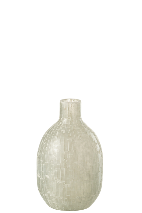 Vaza, Sticla, Gri, 17x17x26 [1]