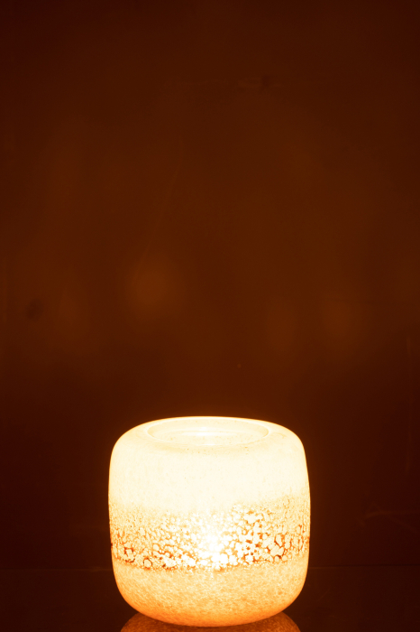 Vaza, Sticla, Maro, 14.2x14.2x13.2 [4]