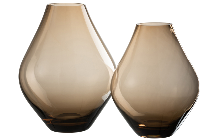 Vaza, Sticla, Maro, 22x22x28 [2]