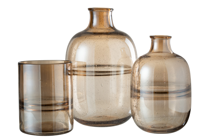 Vaza, Sticla, Maro, 24x24x35 [4]