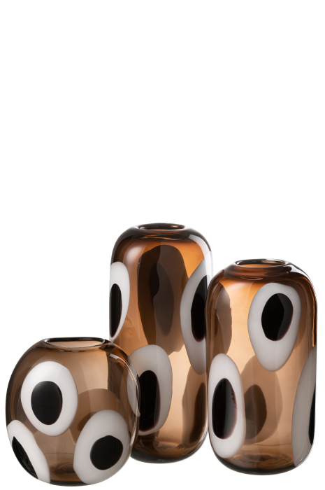 Vaza, Sticla, Multicolor, 16x11.5x36 [2]