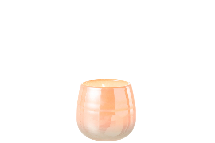 Vaza, Sticla, Roz, 11x11x10.3 [3]