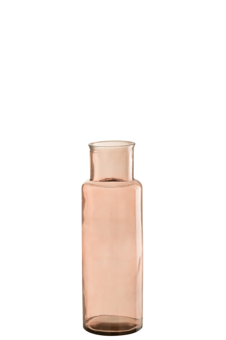 Vaza, Sticla, Roz, 15x15x45 [2]