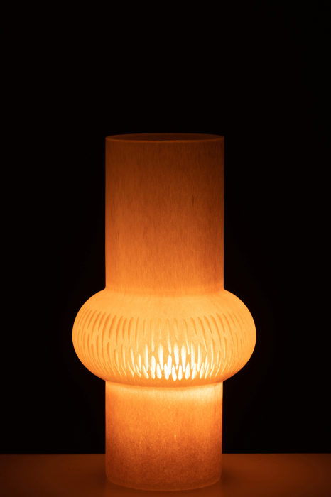 Vaza, Sticla, Roz, 20x20x35.5 [4]