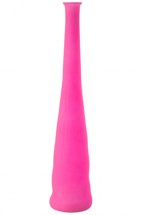 Vază, Sticlă Roz Neon M, L 18| W 18| H 100 cm [1]