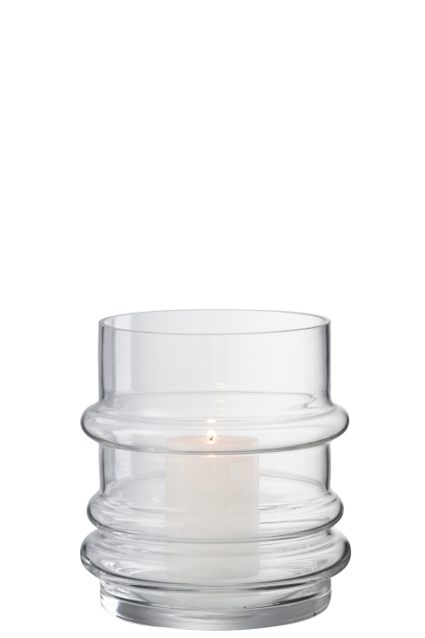 Vaza, Sticla, Transparent, 15x15x15 [2]