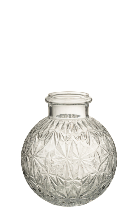 Vaza, Sticla, Transparent, 18x18x21.5 [2]