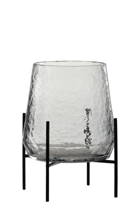 Vaza, Sticla, Transparent, 19.5x19.5x25.5 [1]