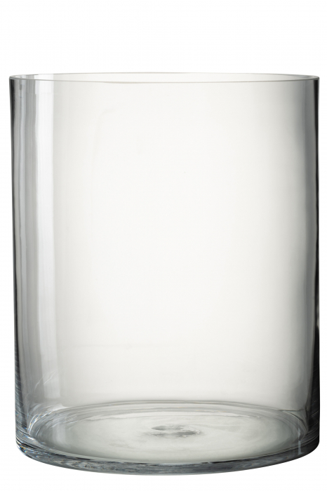 Vaza, Sticla, Transparent, 25x25x30