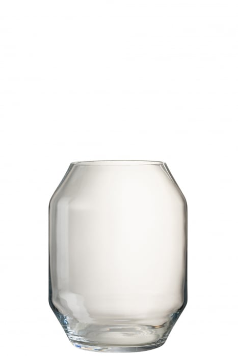 Vaza, Sticla, Transparent, 25x25x32
