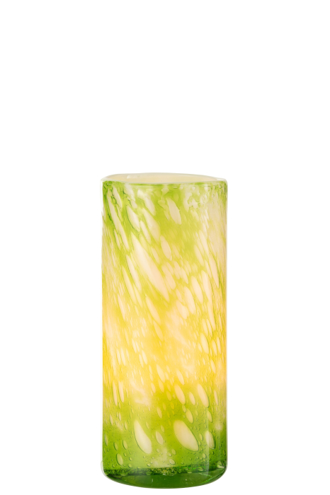 Vaza, Sticla, Verde, 11.5x11.5x27.5 [2]