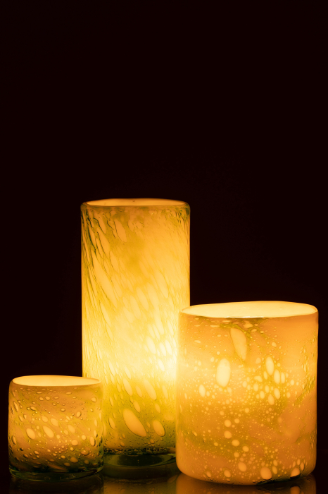 Vaza, Sticla, Verde, 11.5x11.5x27.5 [6]