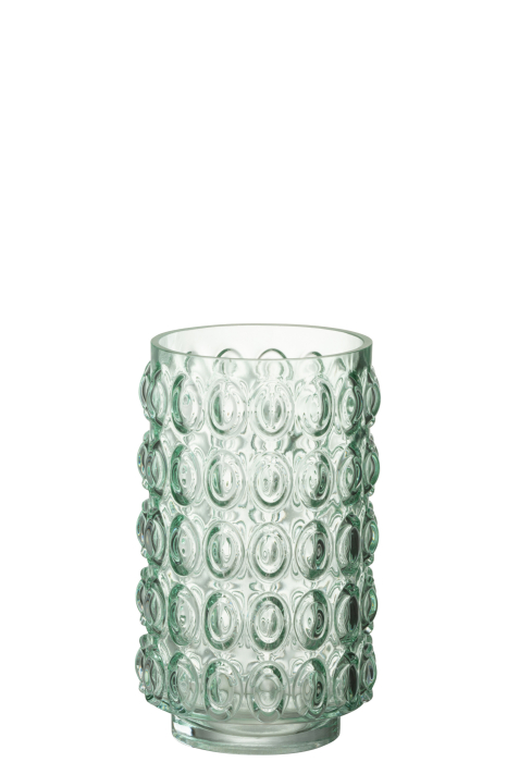 Vaza, Sticla, Verde, 14x14x23 [1]