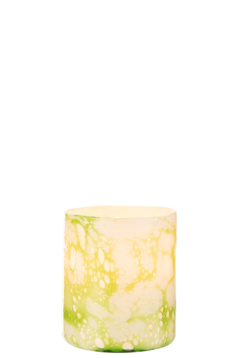 Vaza, Sticla, Verde, 15x15x18 [2]