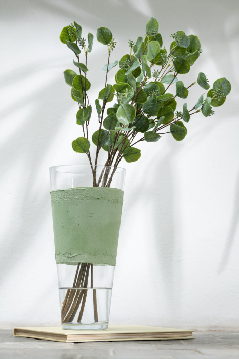 Vaza, Sticla, Verde, 19x19x35 [2]