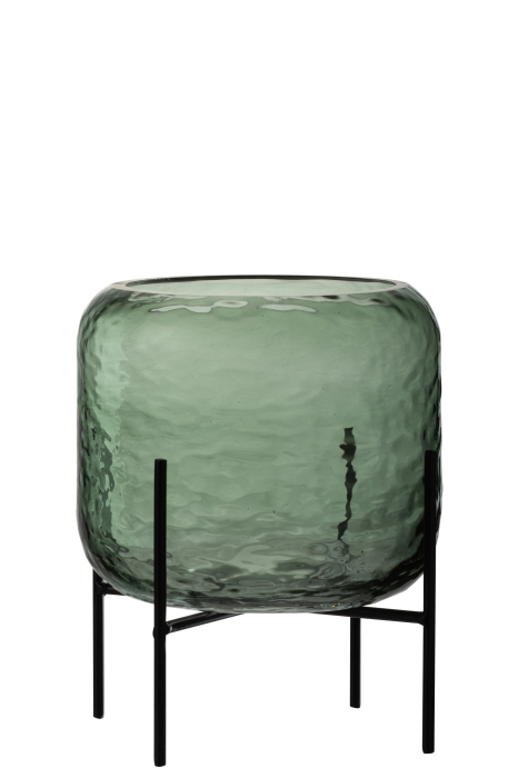 Vaza, Sticla, Verde, 20x20x25 [1]