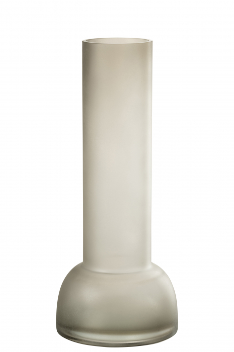 Vază/suport de lumânare Yara Sticlă, Greige L, L 16| W 16| H 38 cm [1]