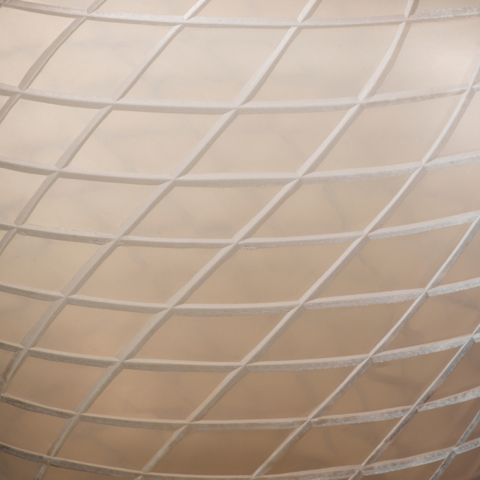 Vaza Tarano L sticla mat culoare nisip |Ø 33.5 | H. 39 cm  [4]