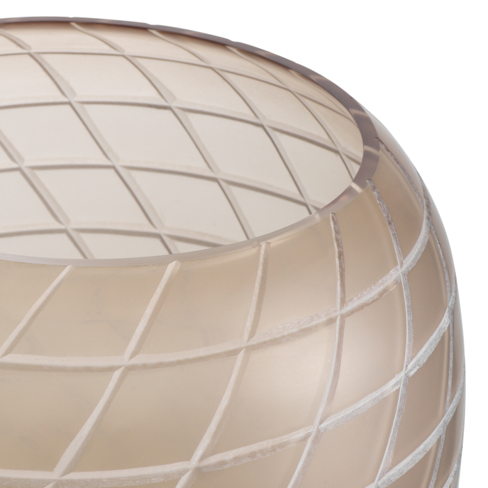 Vaza Tarano L sticla mat culoare nisip |Ø 33.5 | H. 39 cm  [3]