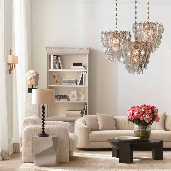 Vaza Tarano S sticla mat culoare nisip |Ø 33.5 | H. 30.5 cm  [2]